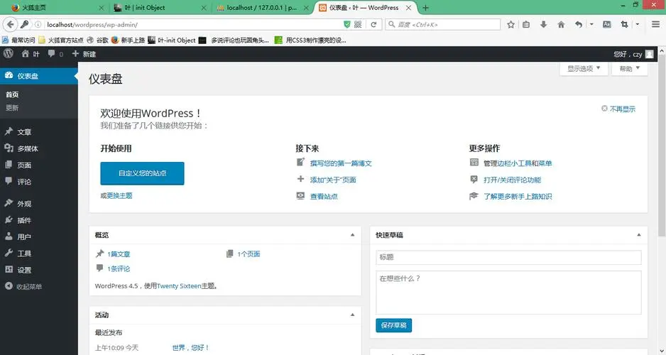 Wordpress(开源免费博客系统)-05r